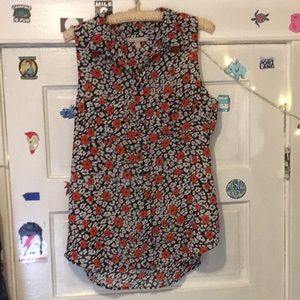 •Banana Republic• retro sheer sleeveless tank